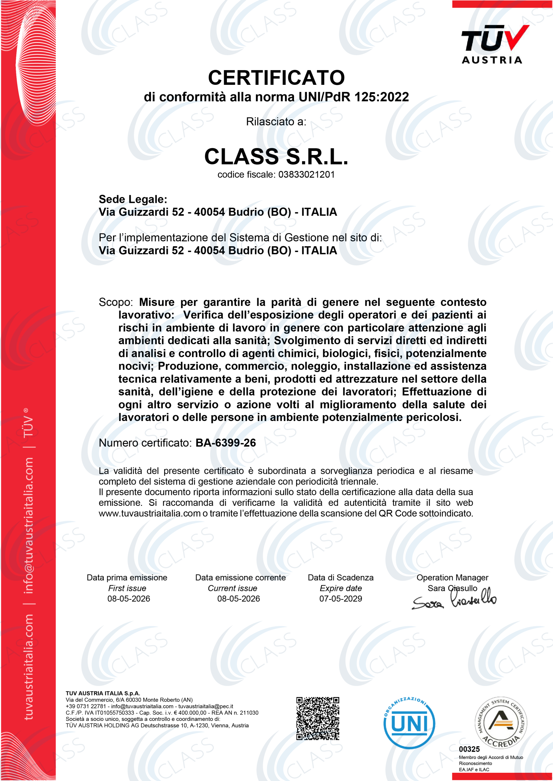 CERTIFICATO ACCREDIA 2025_pdr125_web CERTIFICATO ACCREDIA 2025_pdr125_web